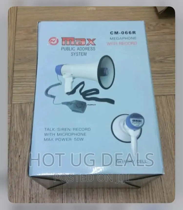 Megaphone Cm-006 Public Address System – White