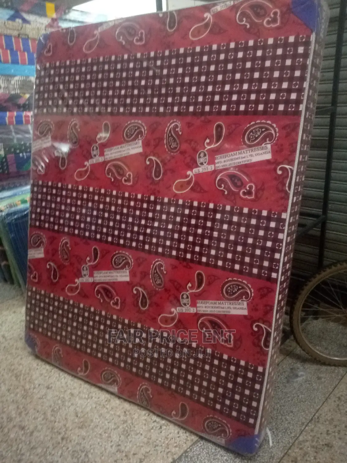 Rosefoam Mattress 5x6x6inches Sealed.( Red)