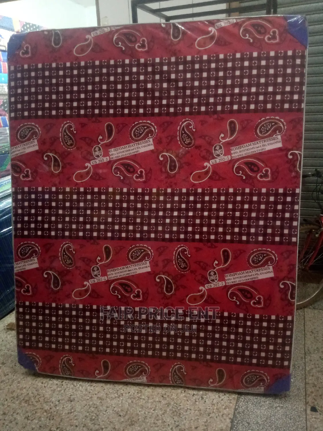 Rosefoam Mattress 5x6x6inches Sealed.( Red)