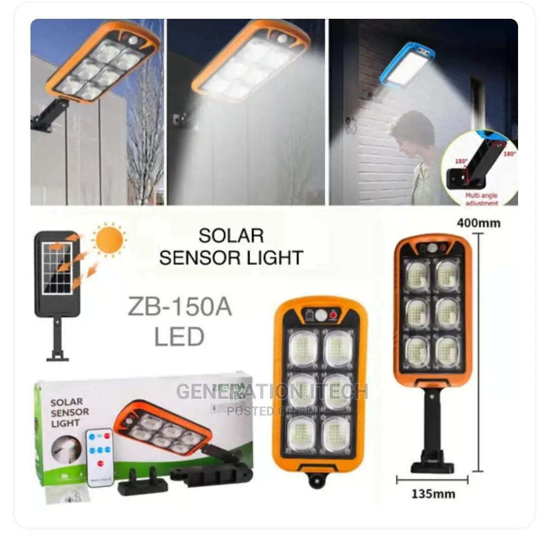 Solar Sensor Light Wall-Mounted