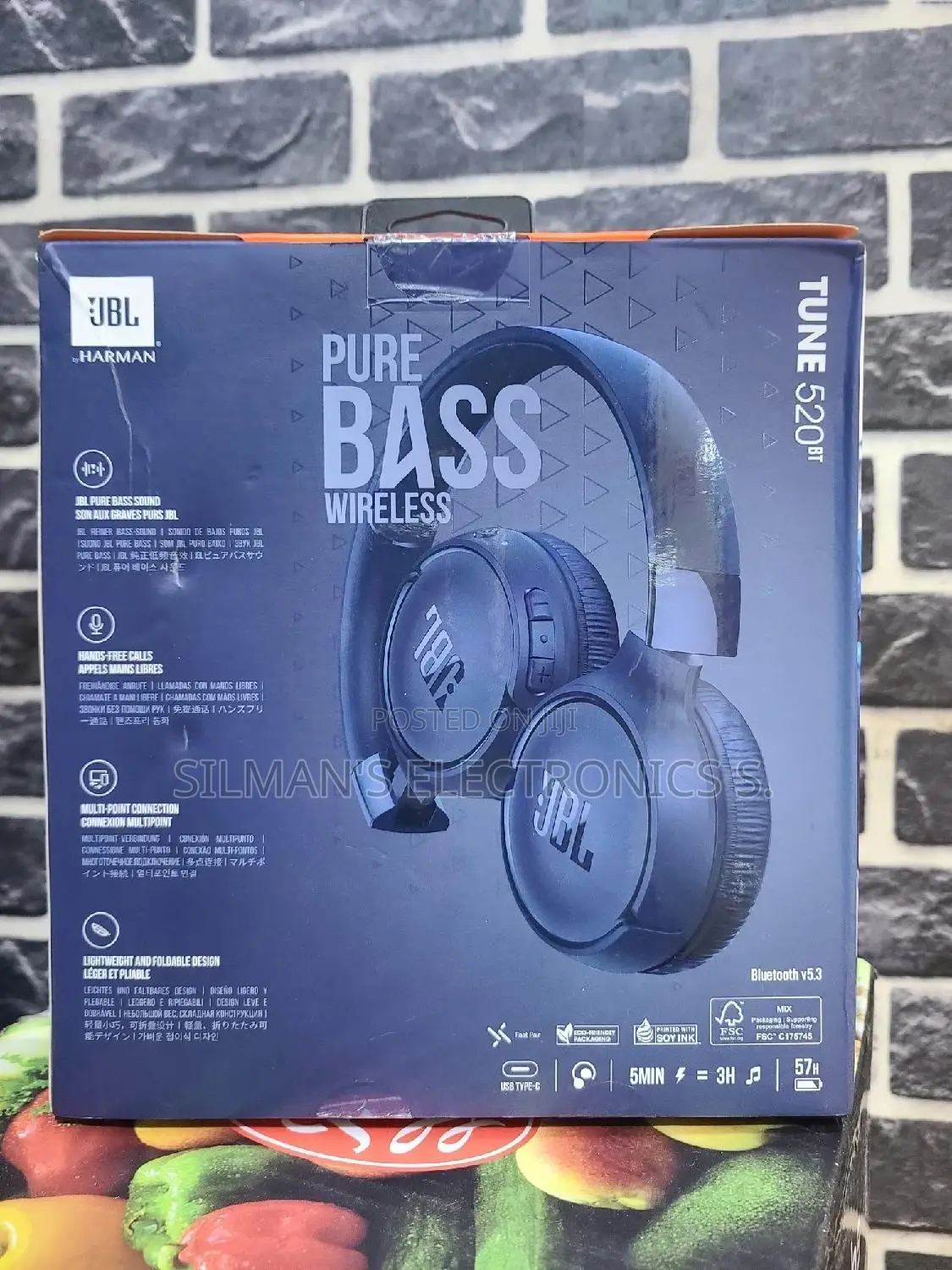 JBL Tune 520bt Blue