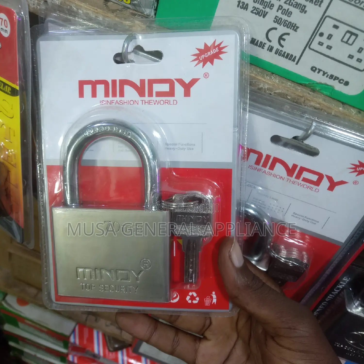 Mindy 70mm Padlock