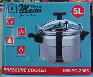 Photo - Master 5 Litres Aluminium Pressure Cooker - Silver