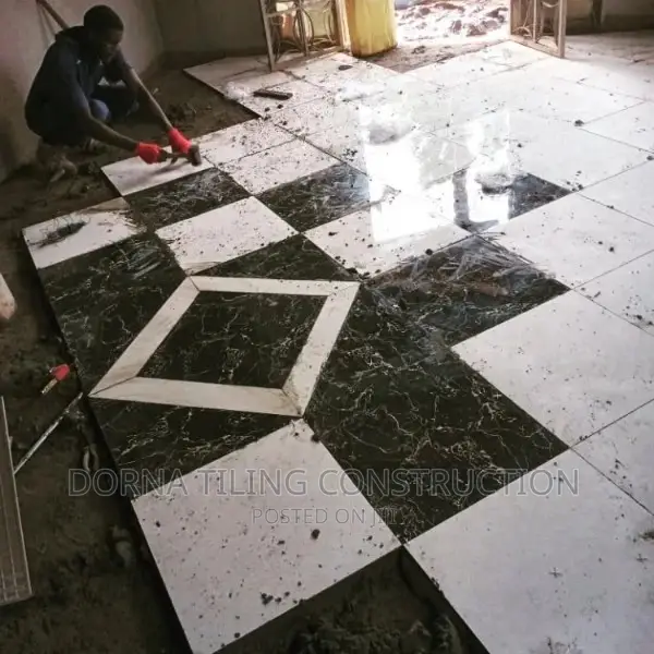 Tile Setting on Installation