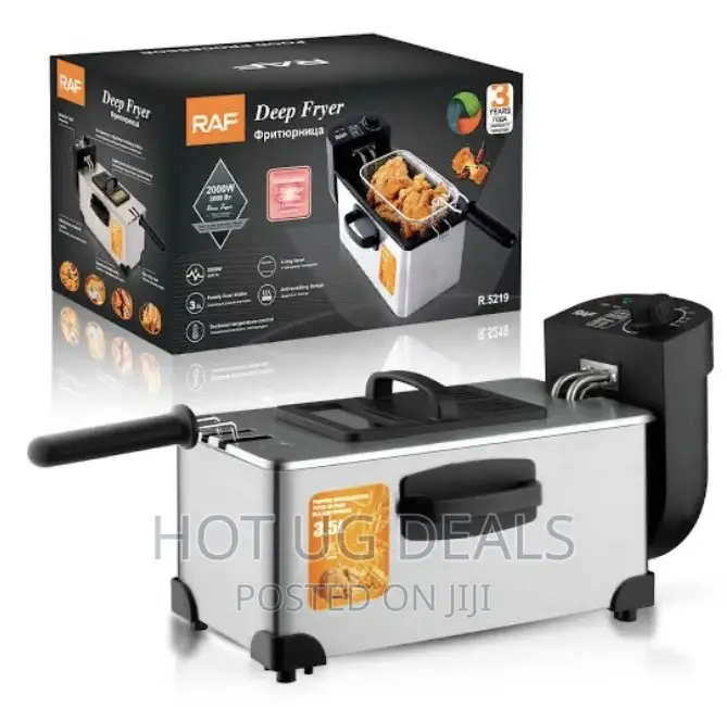 RAF 3.5L Electric Deep Fryer – Stainless Steel