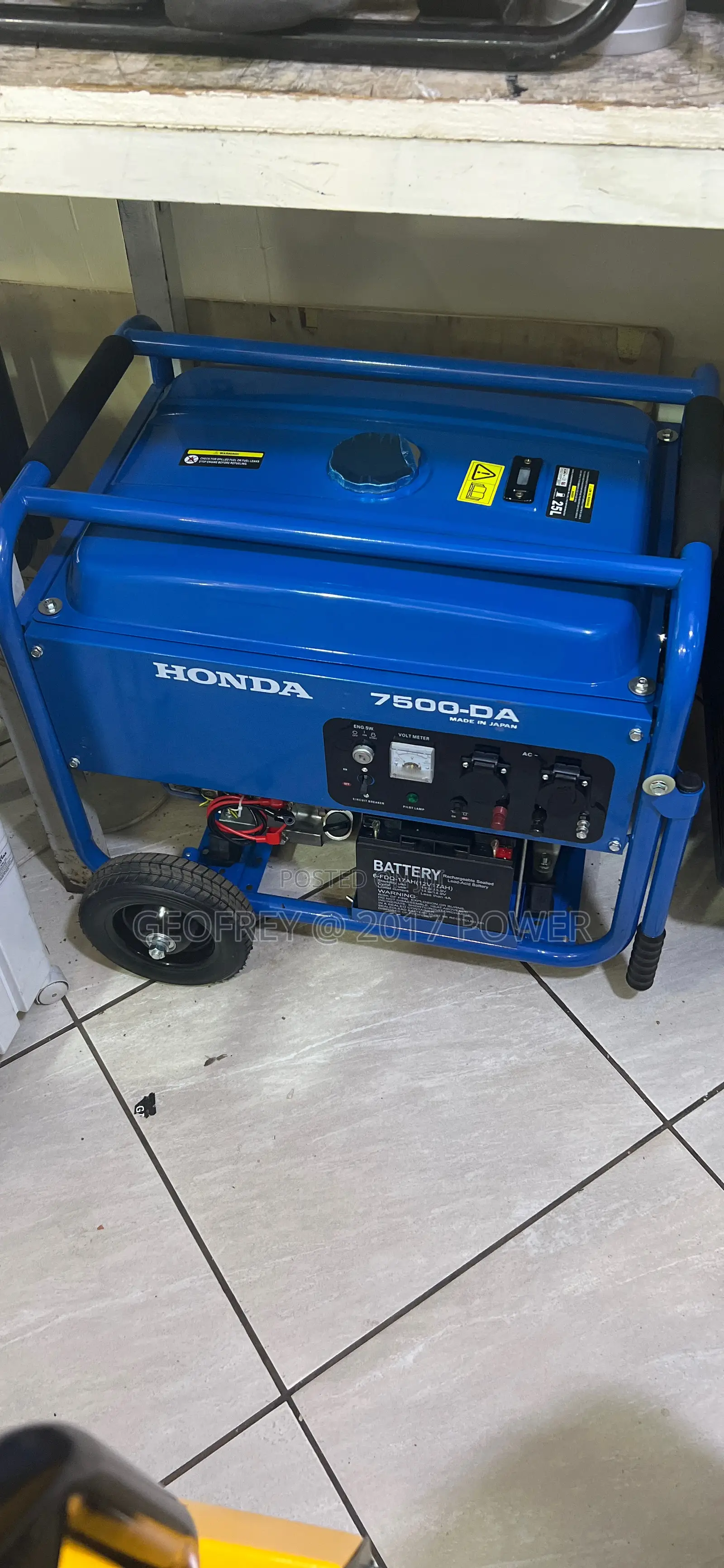 Honda Petrol Generator Japan Made