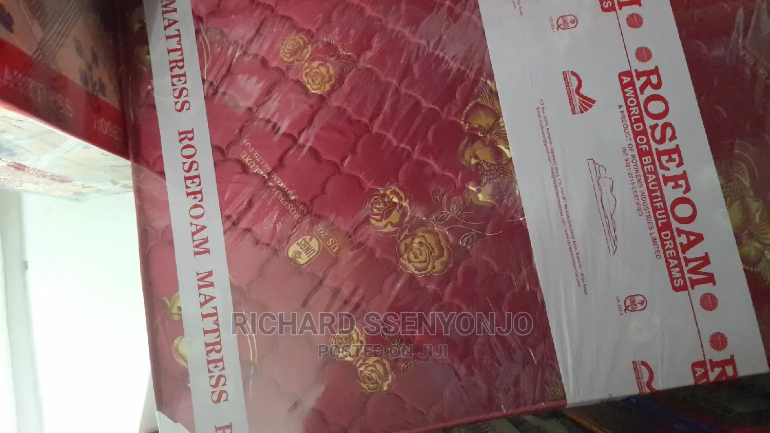 6x6,6inches Quilted Mattress
