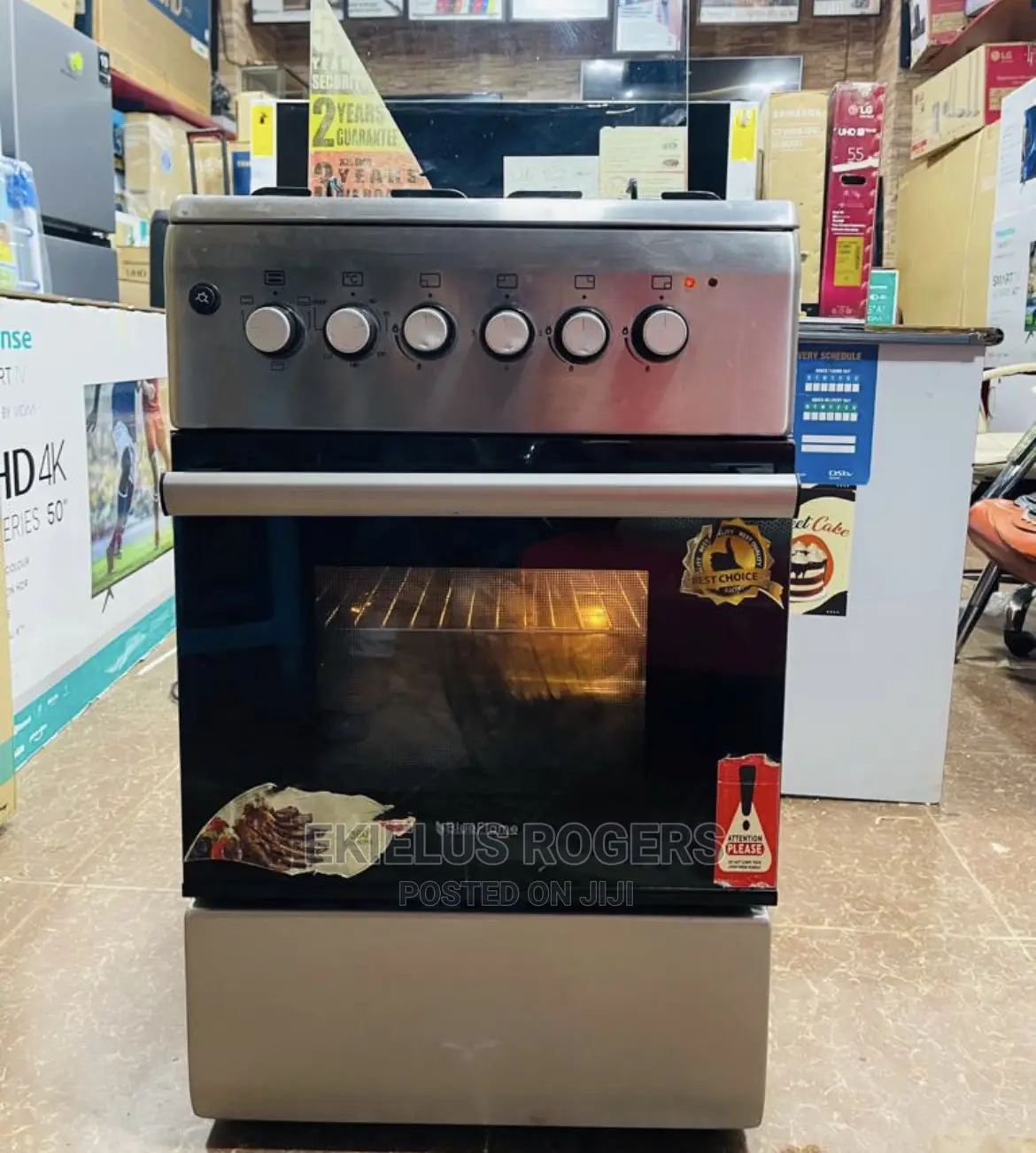 Gas Cooker Blueframe Fairly Used in Central Division Kitchen