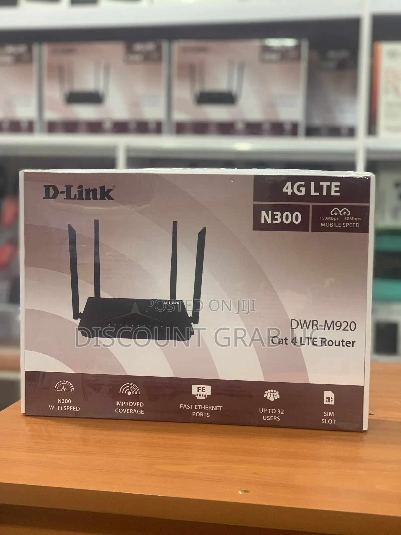 Dlink M920 4G LTE Simcard Router