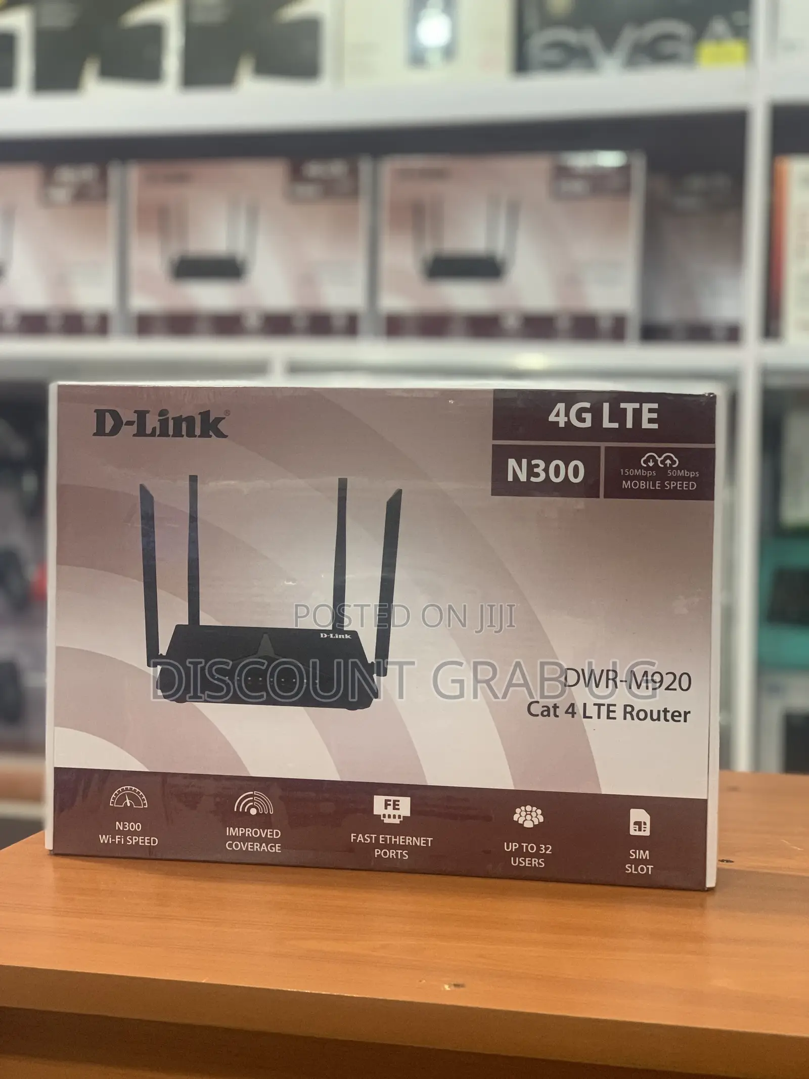 Dlink M920 4G LTE Simcard Router