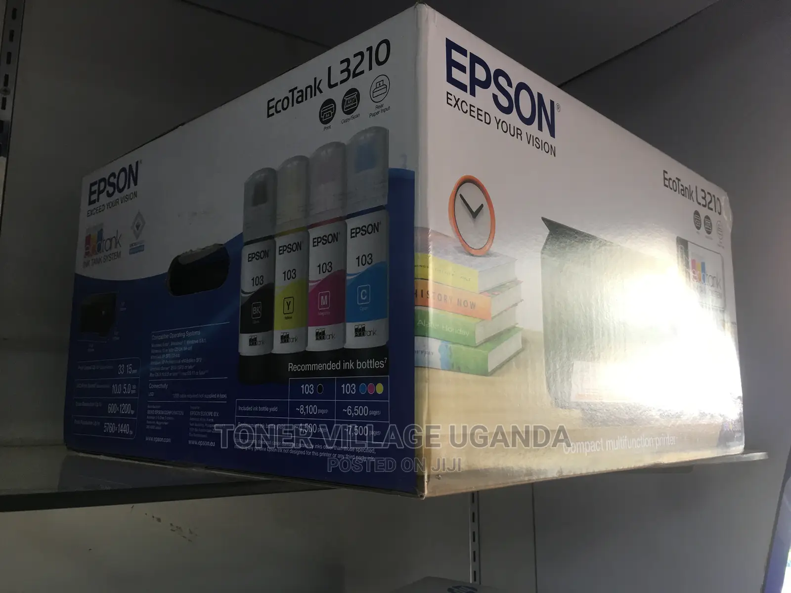 Epson Ecotank L3210 A4 All-in-One Ink Tank Printer