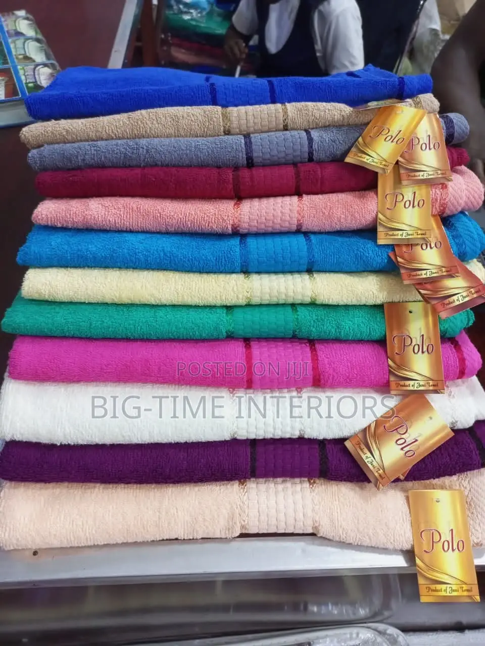 Cotton Polo Towels Large