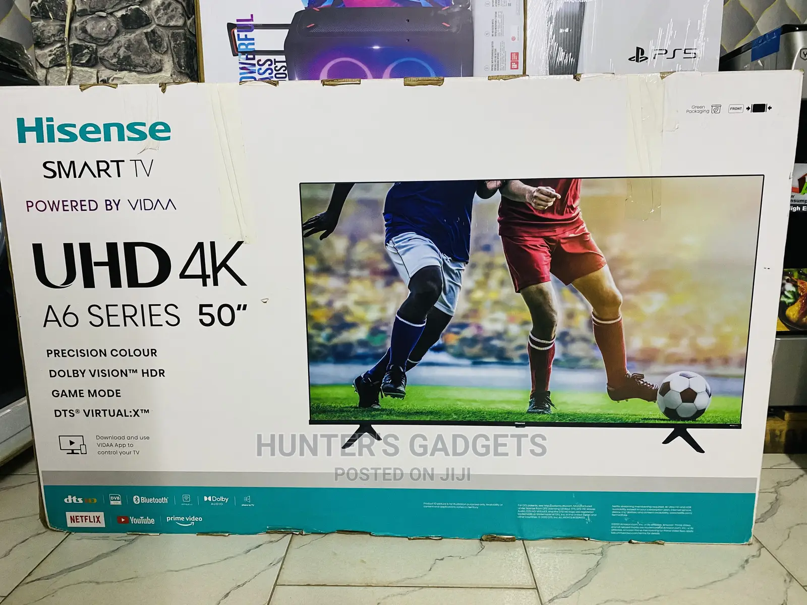 Hisense 50inch Smart Vida A6 Series Frameless Tv