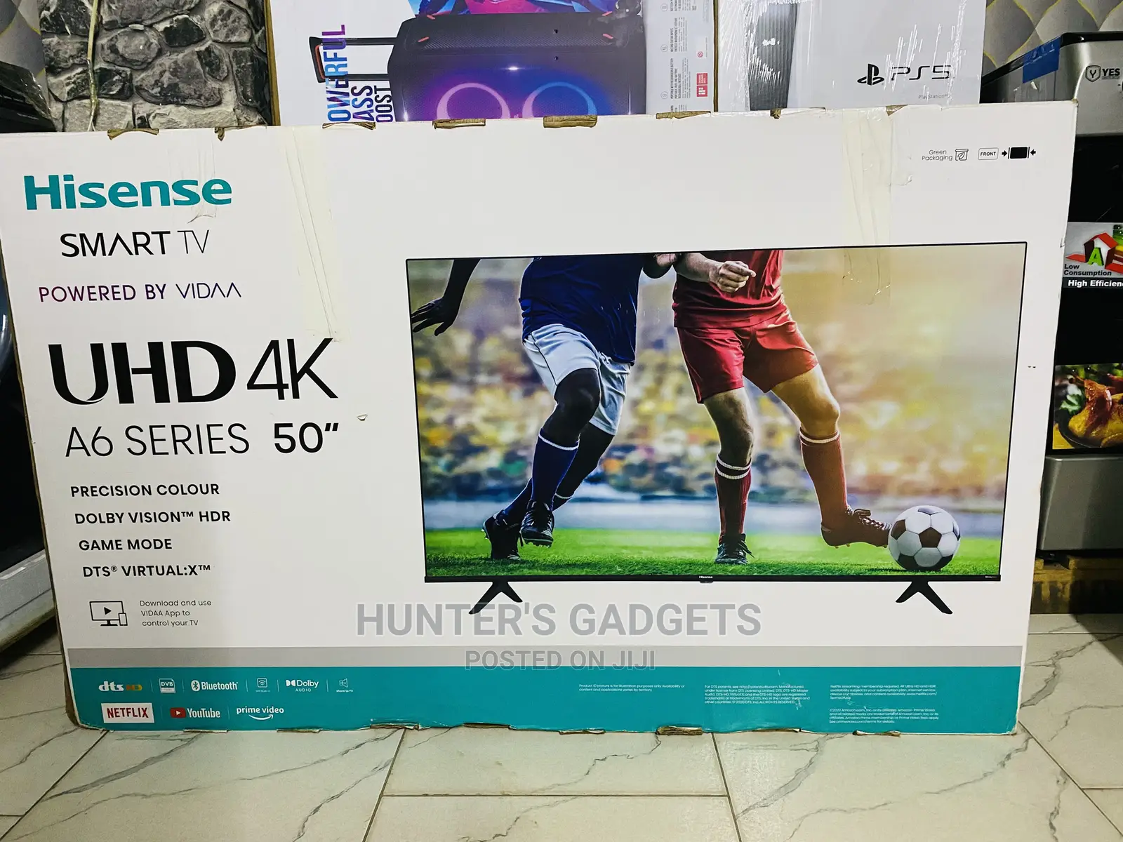 Hisense 50inch Smart Vida A6 Series Frameless Tv