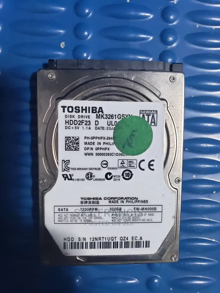 Hard Disk Laptops 320gb