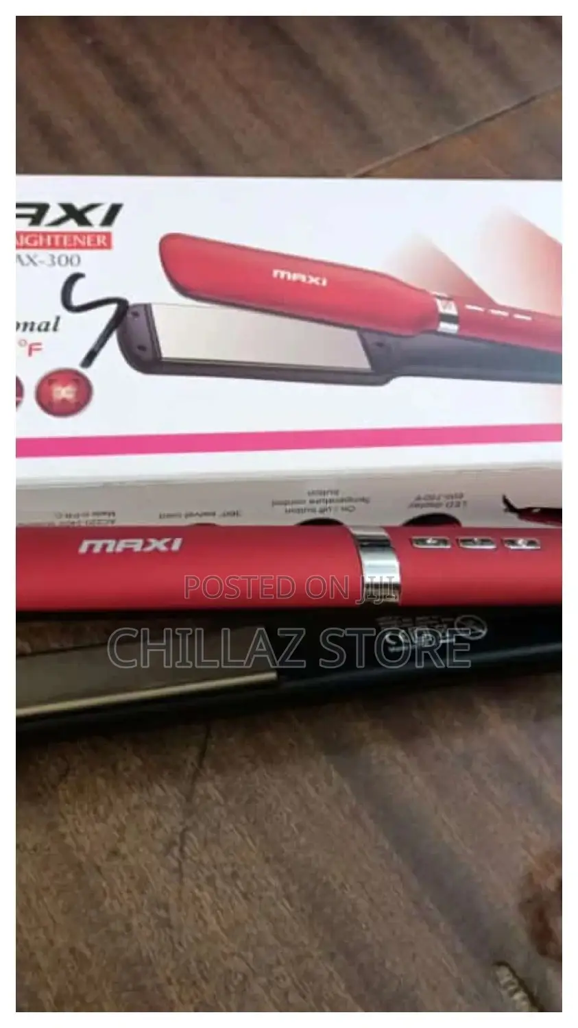 Max Hair Straightener.