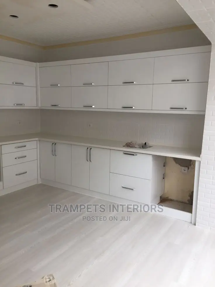 Trampets White Kitchen Cabinets