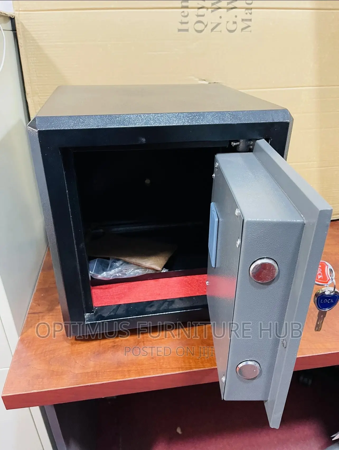 Metallic Safe