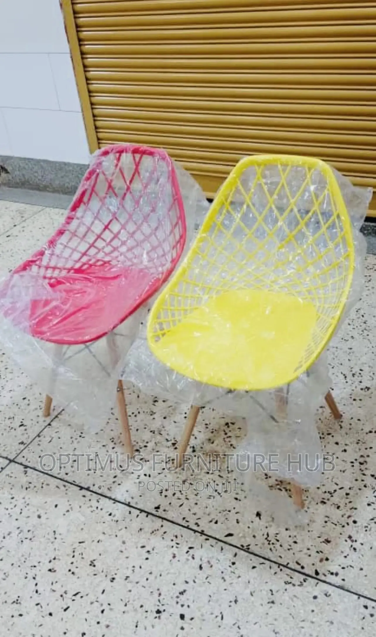 Plastic Chair (Back Net)