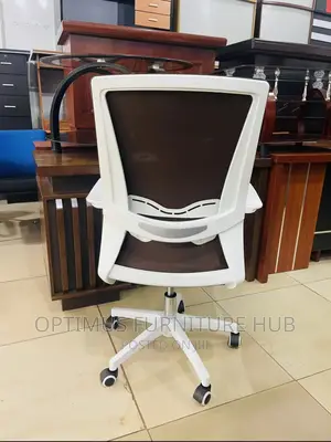 Office Chair (Brown Cushion)
