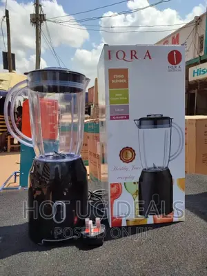 1.2L IQRA High Quality Blender With Copper Motor – Black