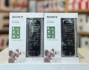 Photo - Sony Digital Voice Recorder With Built-in Usb Voice Recorder