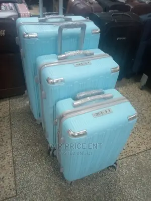 Original Plastic Suitcases .Large.( Blue)