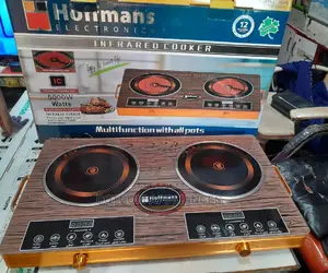 Photo - HOFFMANS Brand New Infrared Digital Double Hot Plate Cookers