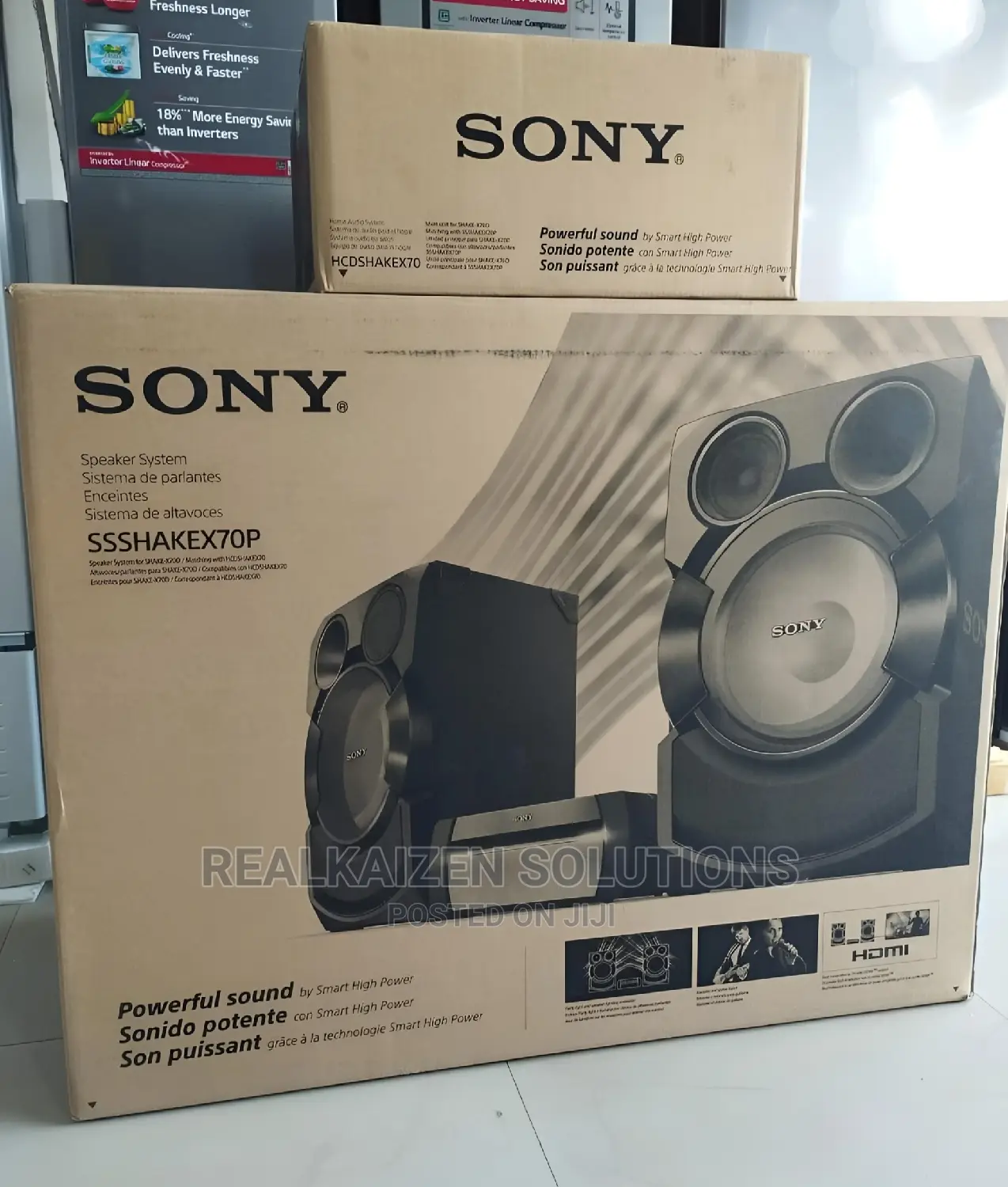 SONY Shakex70p High Power DVD NFC Bt Home Audio System 2400W