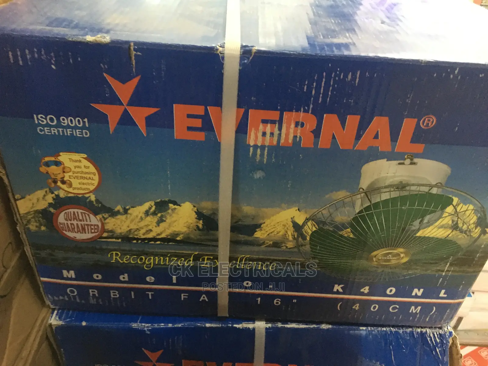 Evernal Fan All Ordit,Wall and Stand Available