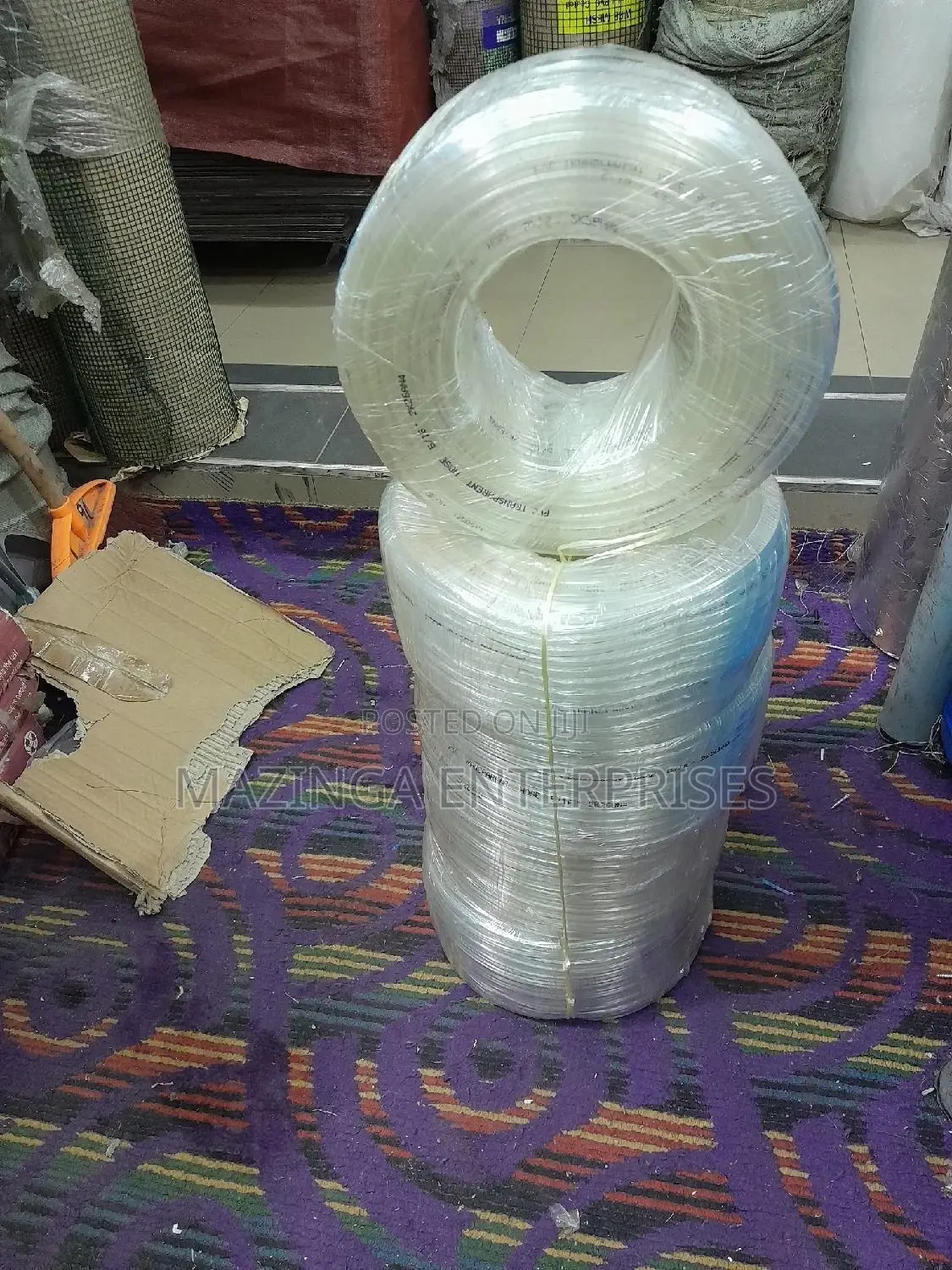 3/16" PVC Water and Air Transparent Hose Pipe(50meters)