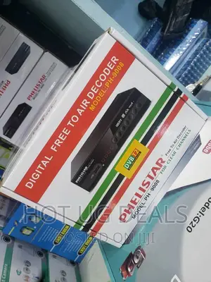 Phelistar Free to Air Decoder With All Local Channels- Black