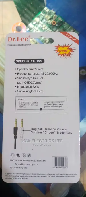 Dr .Lee Earphones