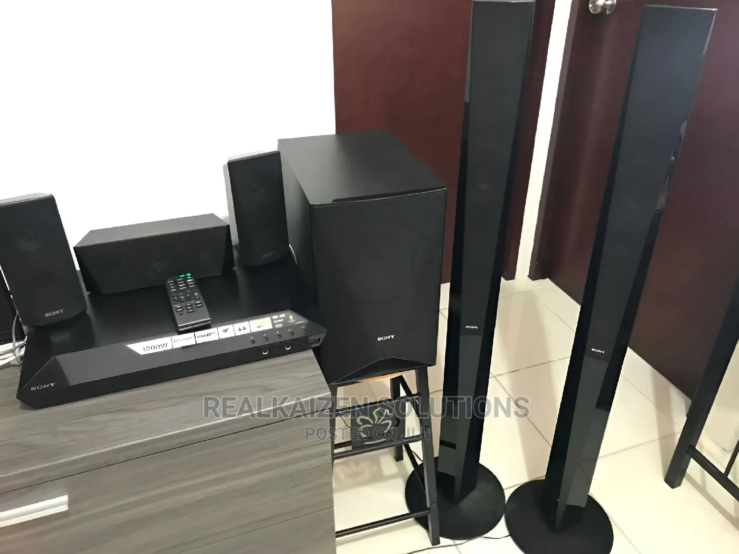 SONY 5.1ch Bluetooth DVD Home Theatre System DAV-DZ650
1000w