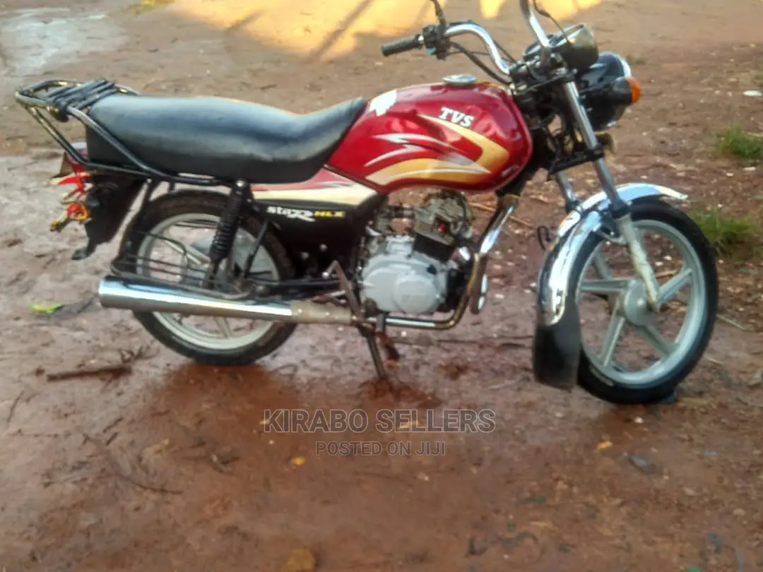 TVS XL 100 2015 Orange
