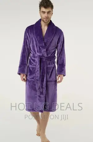 Unisex Cotton Bathrobe With Varying Designs