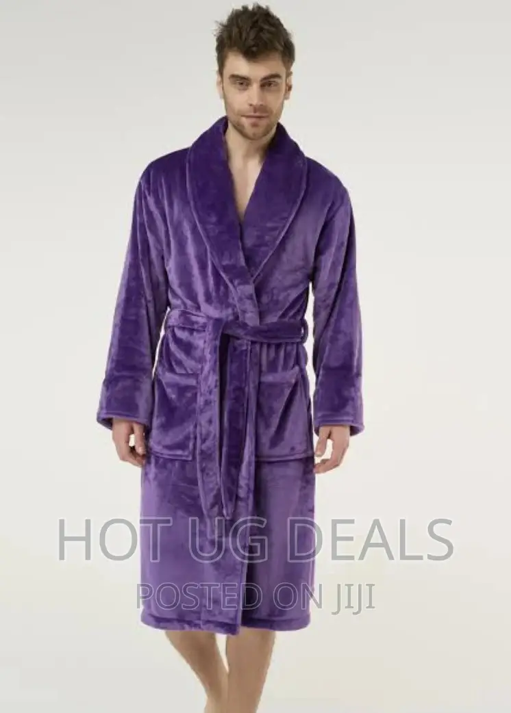 Unisex Cotton Bathrobe With Varying Designs