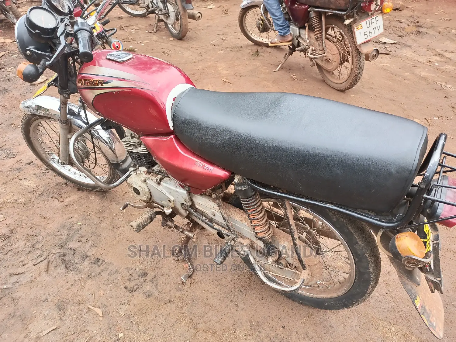 Jinan Qingqi UZ110T 2021 Red