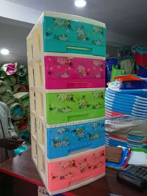 Plastic Cabinet Drawer Trolley