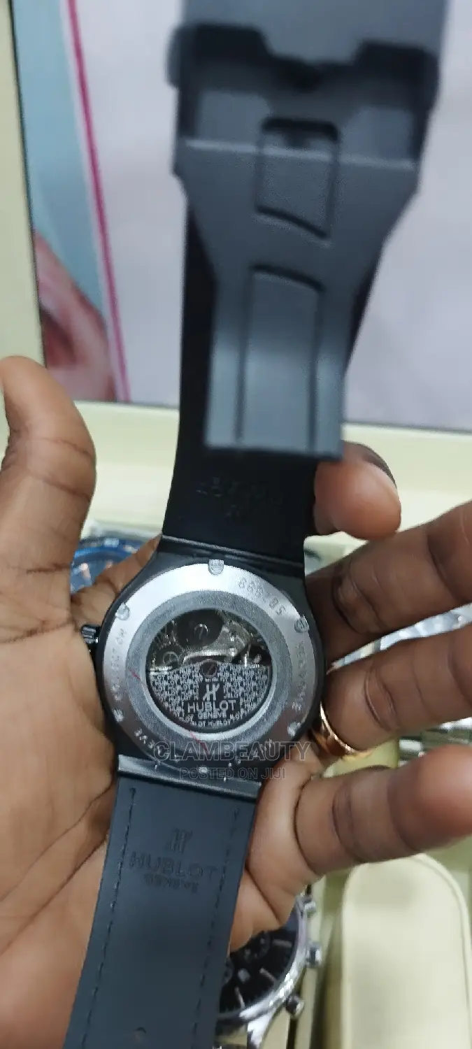 Hublot Genuine Leather Watch