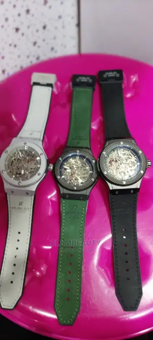 Hublot Genuine Leather Watch