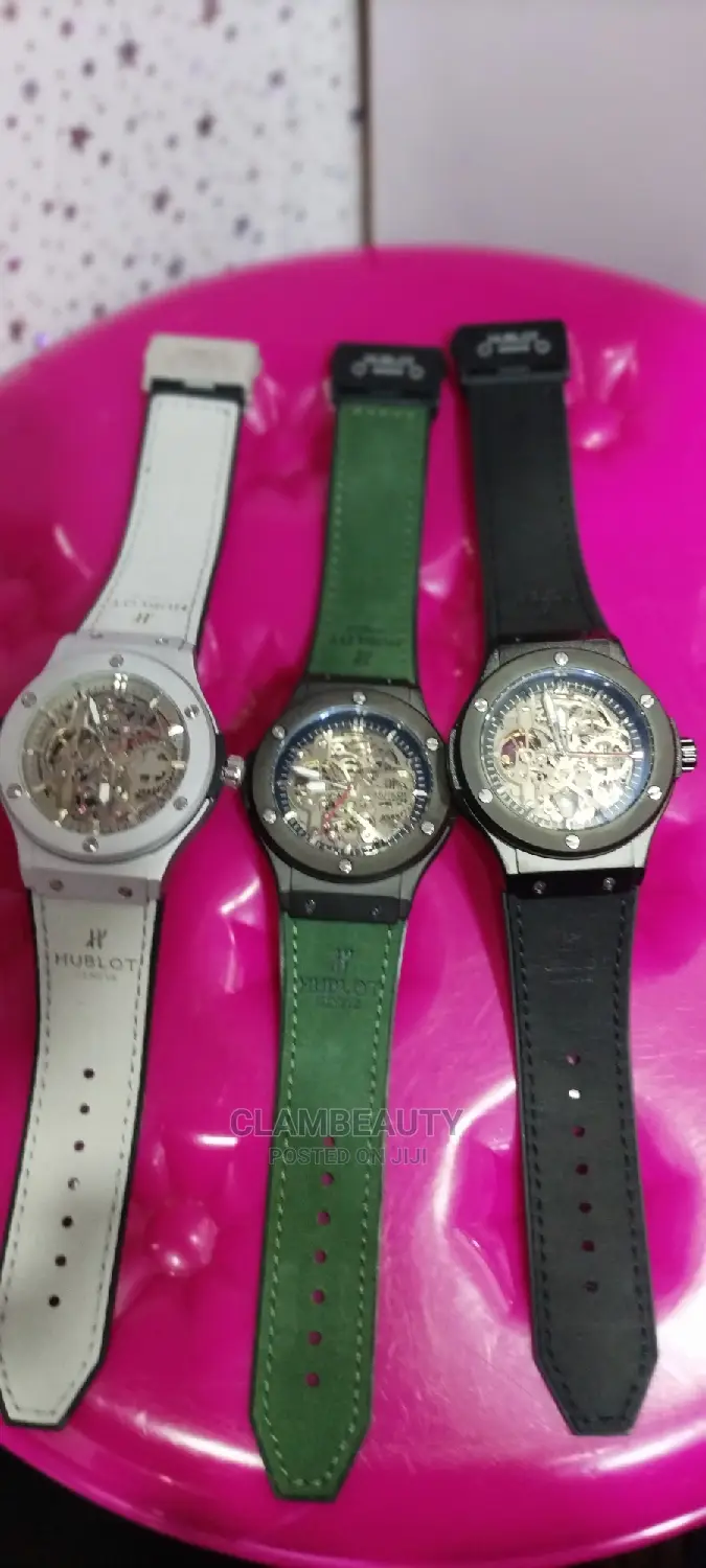 Hublot Genuine Leather Watch