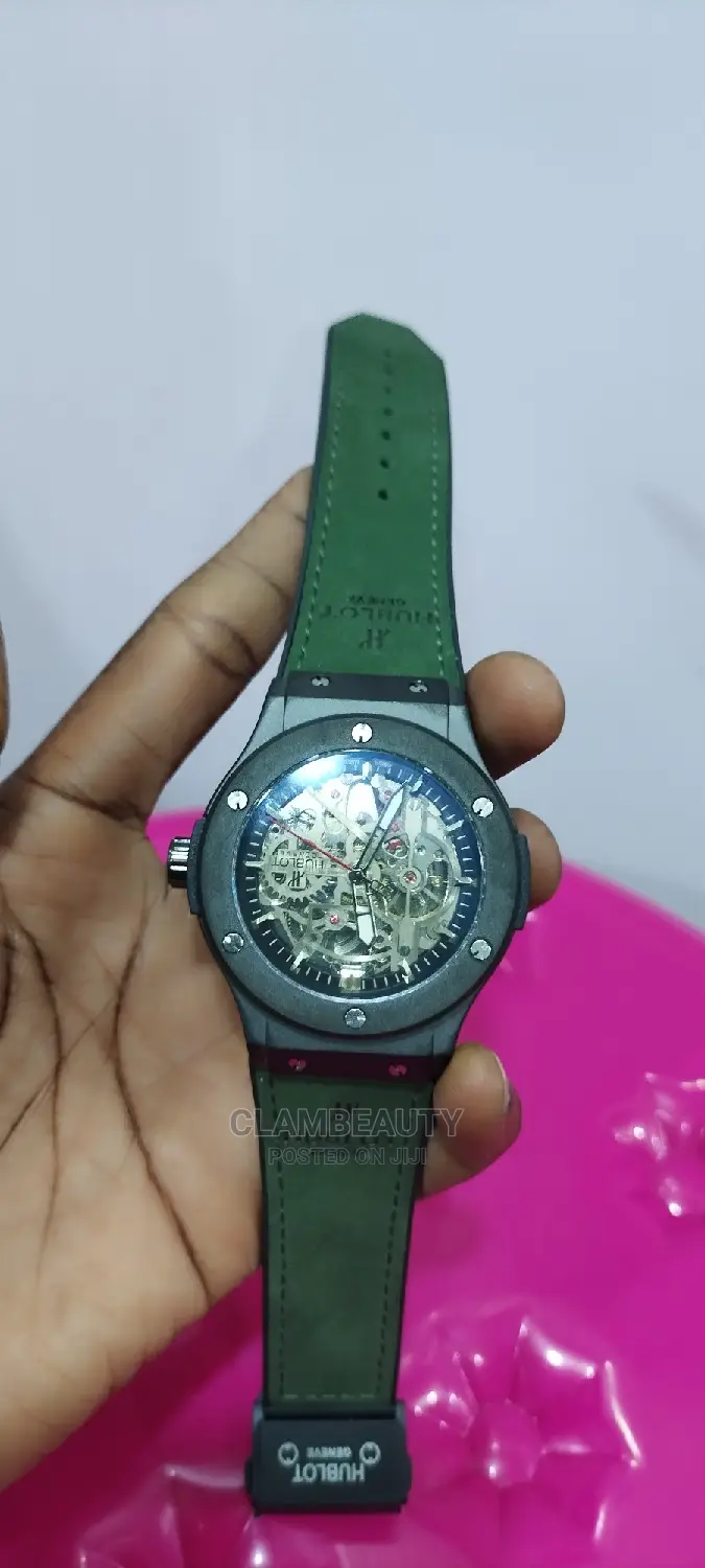 Hublot Genuine Leather Watch