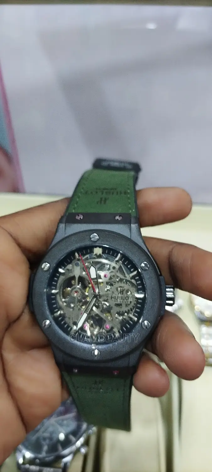 Hublot Genuine Leather Watch