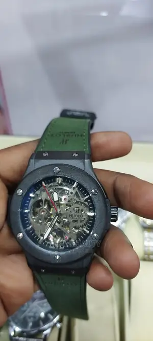Hublot Genuine Leather Watch