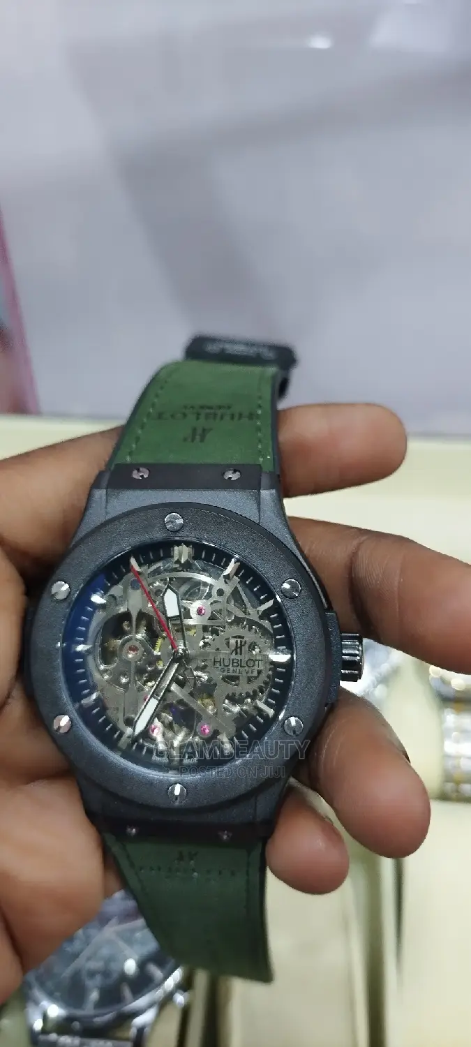 Hublot Genuine Leather Watch