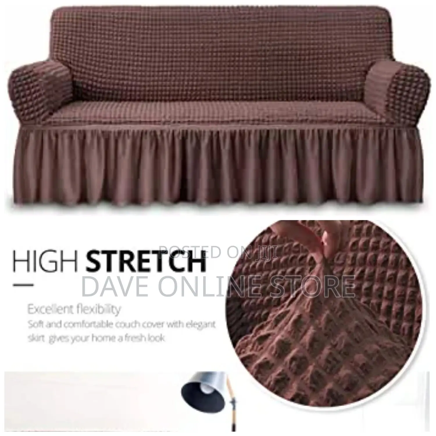 3:1:1 Five Seater Elastic Sofa Covers