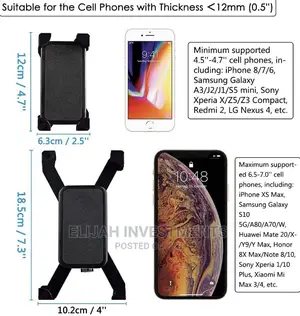 Universal Bike Bike Smart Phone Holder