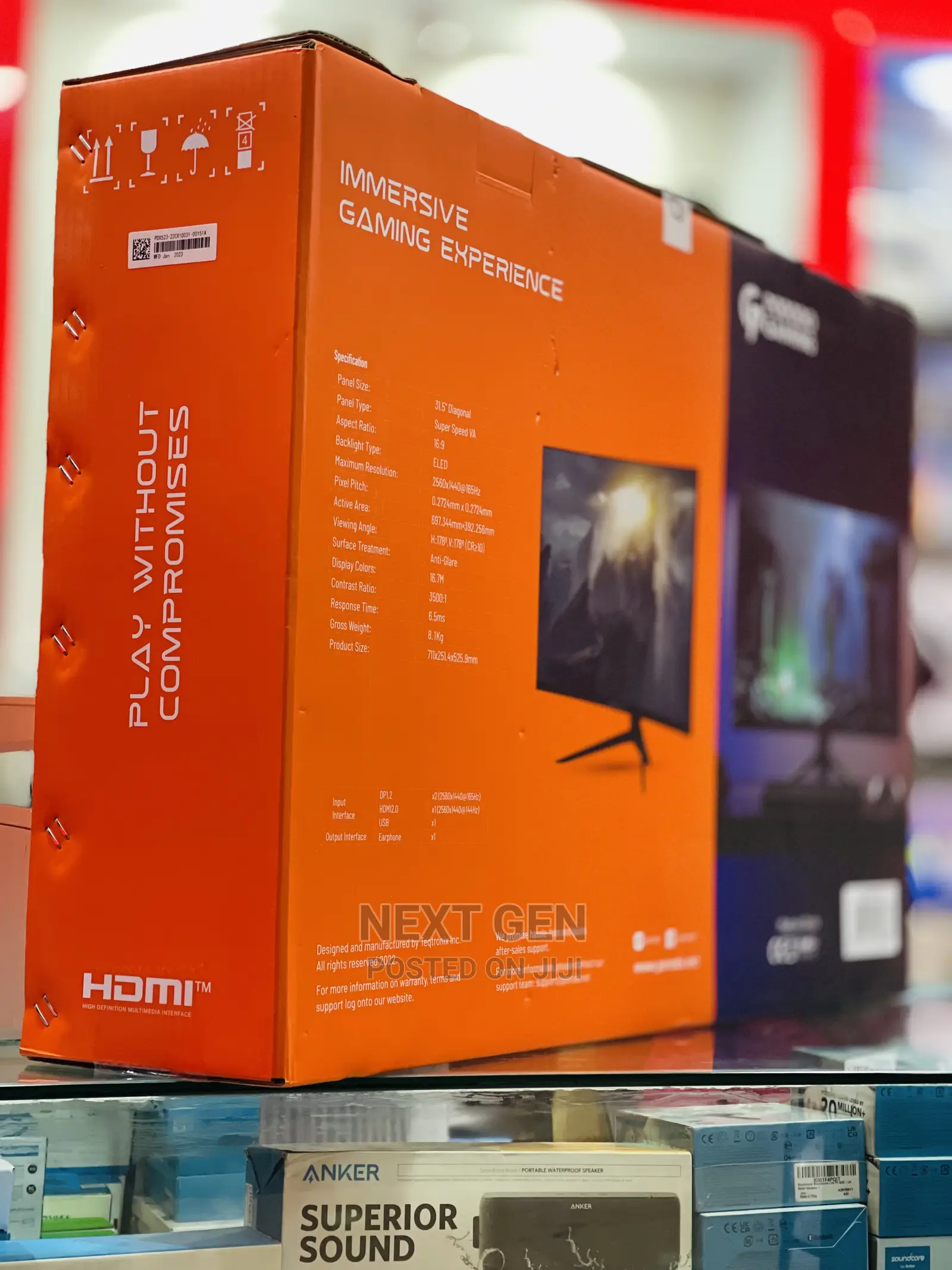 Porodo Curved Gaming Monitor