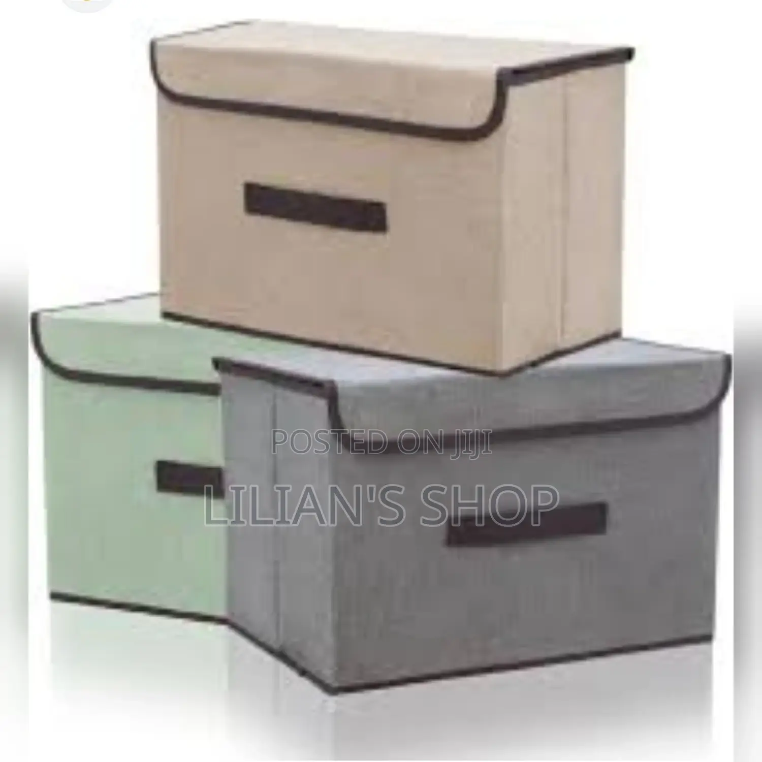 Fabric Foldable Cloth Storage Basket